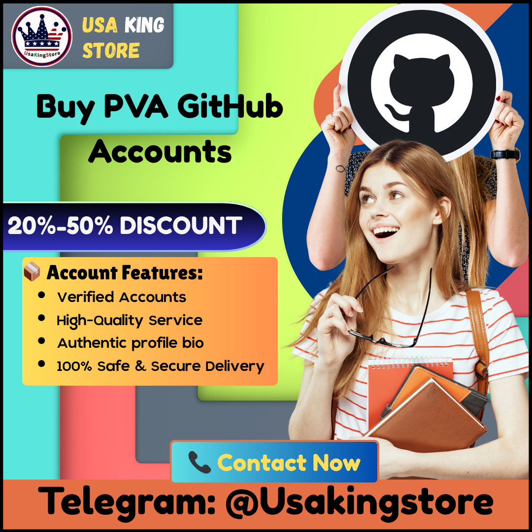Buy GitHub Accounts - Usakingstore