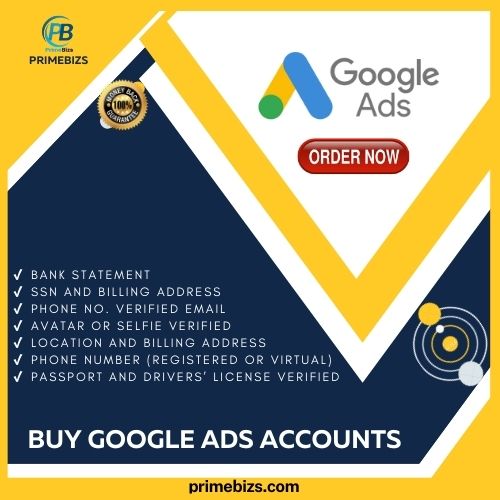 Buy Google Ads Accounts - 100% Safe Any Country Accounts AB