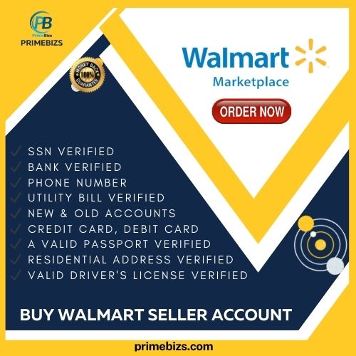 Buy Walmart Seller Account - 100% Safe USA LLC Full VD ACC