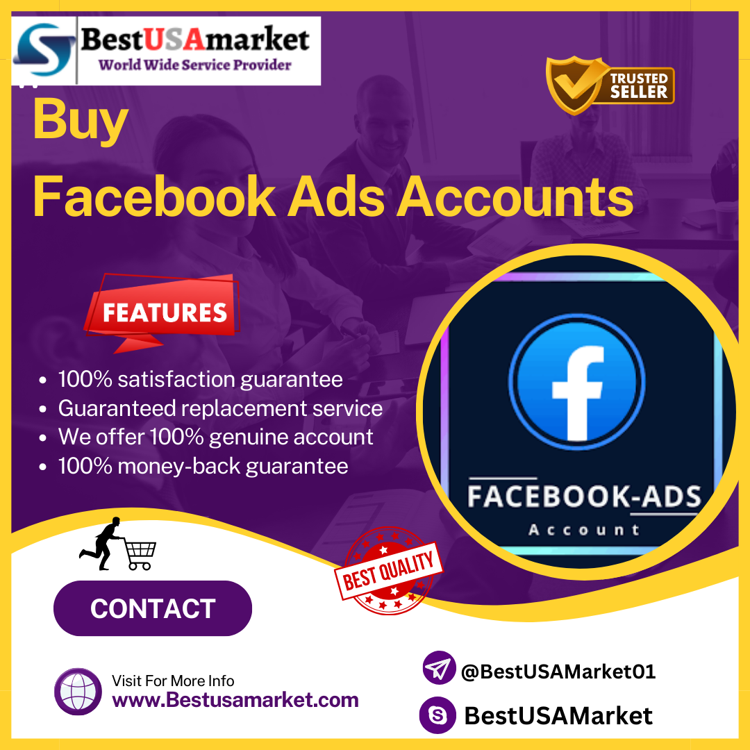 Buy Facebook Ads Accounts - Authentic Verified Low Price