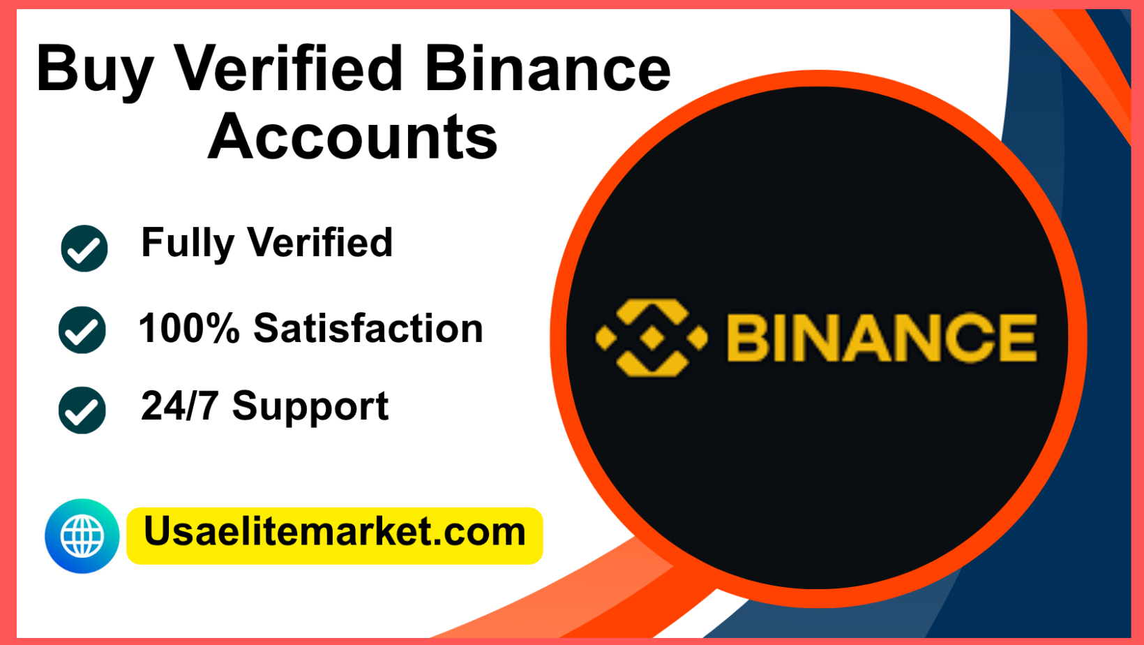 Buy Verified Binance Accounts - 100% Safe Accounts Old