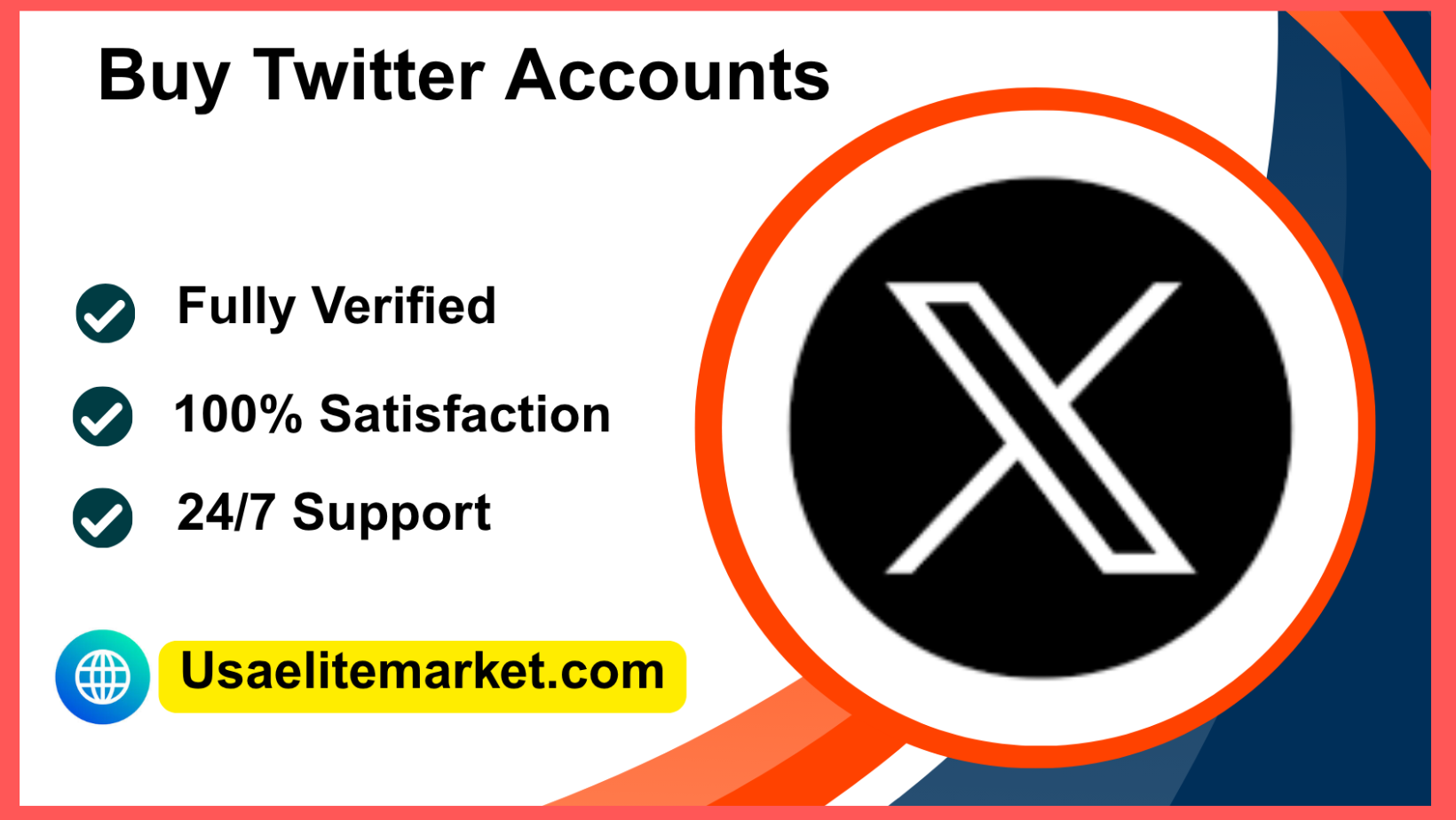 Buy Twitter Accounts - 100% New And Old